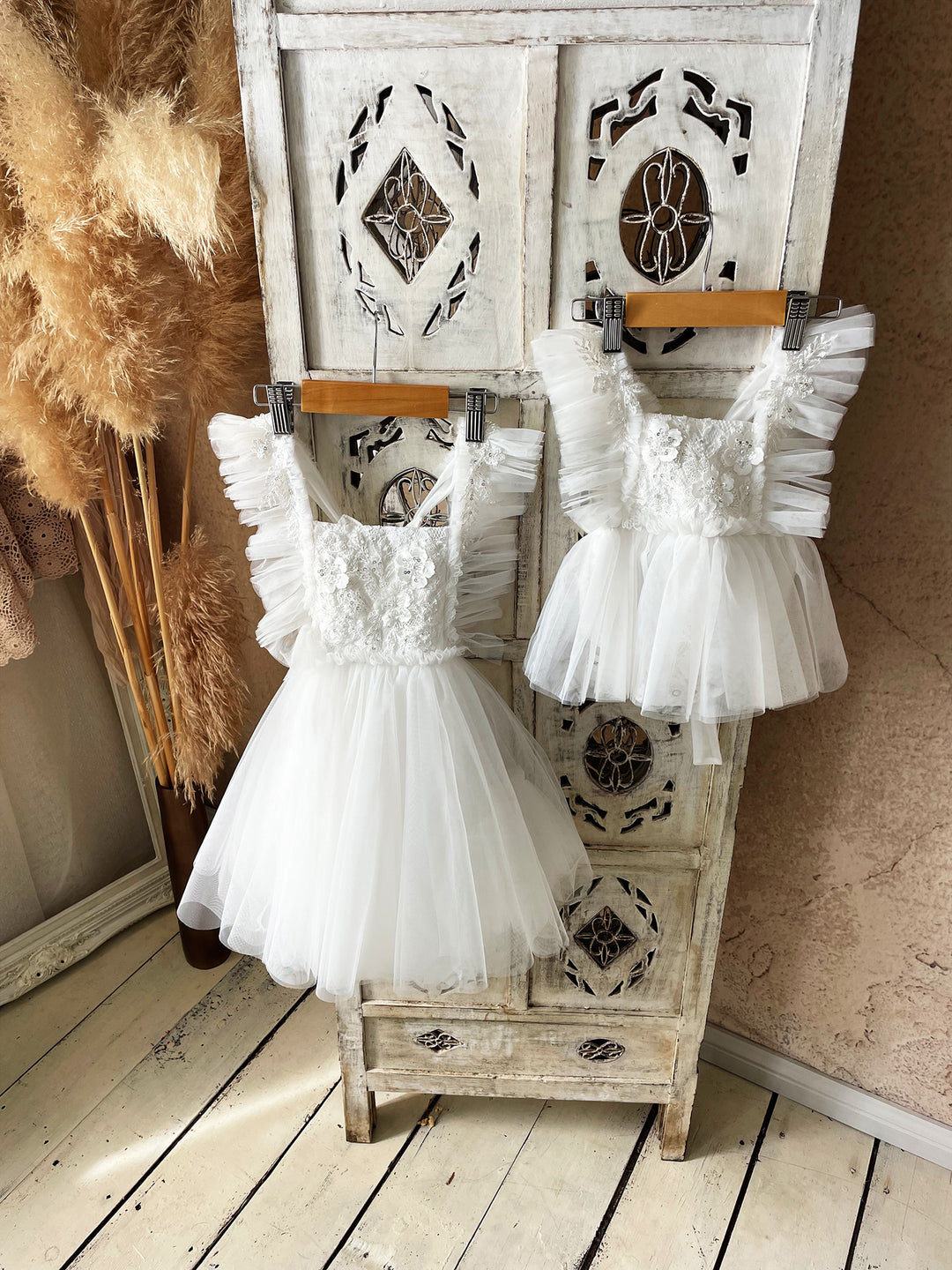 A Little Extra Dress - Ivory