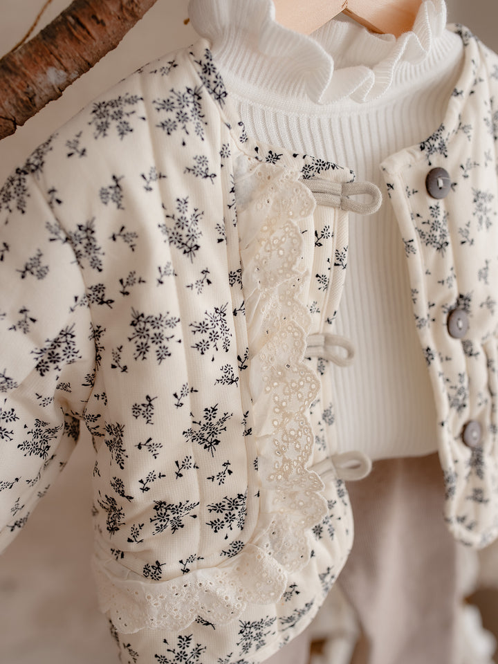 Claire Knitted Top - White