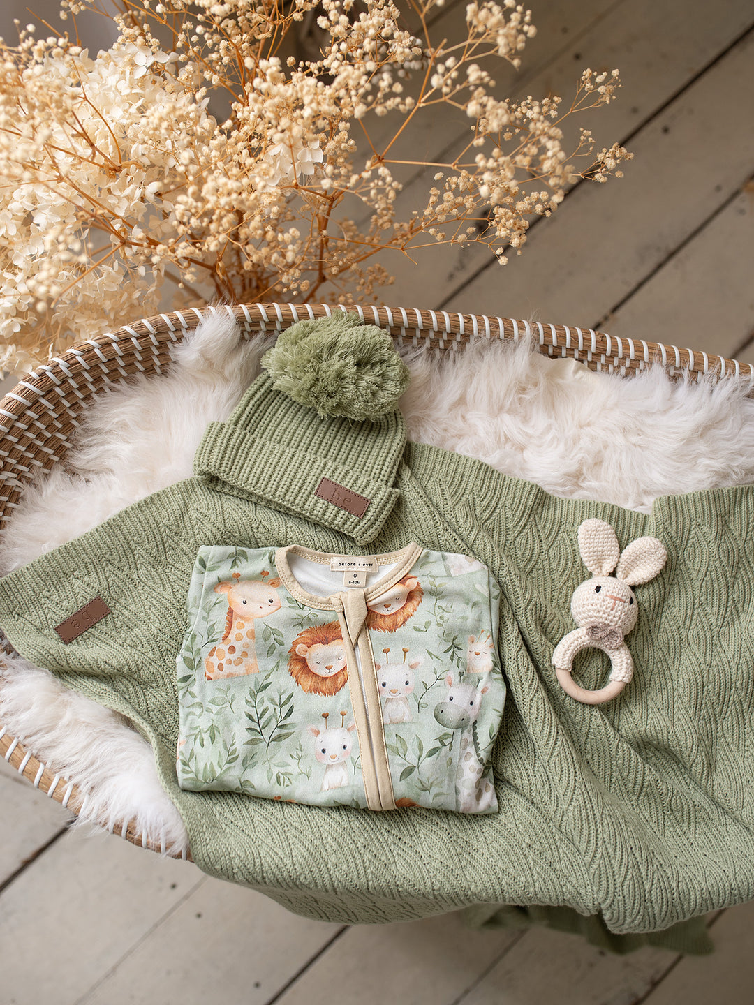 Wild & Free Onesie - Green
