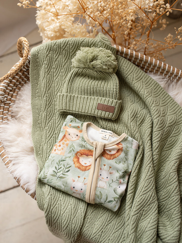 Wild & Free Onesie - Green