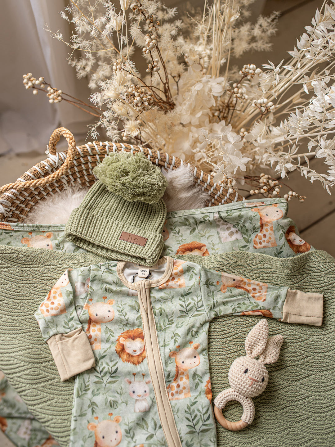 Wild & Free Onesie - Green