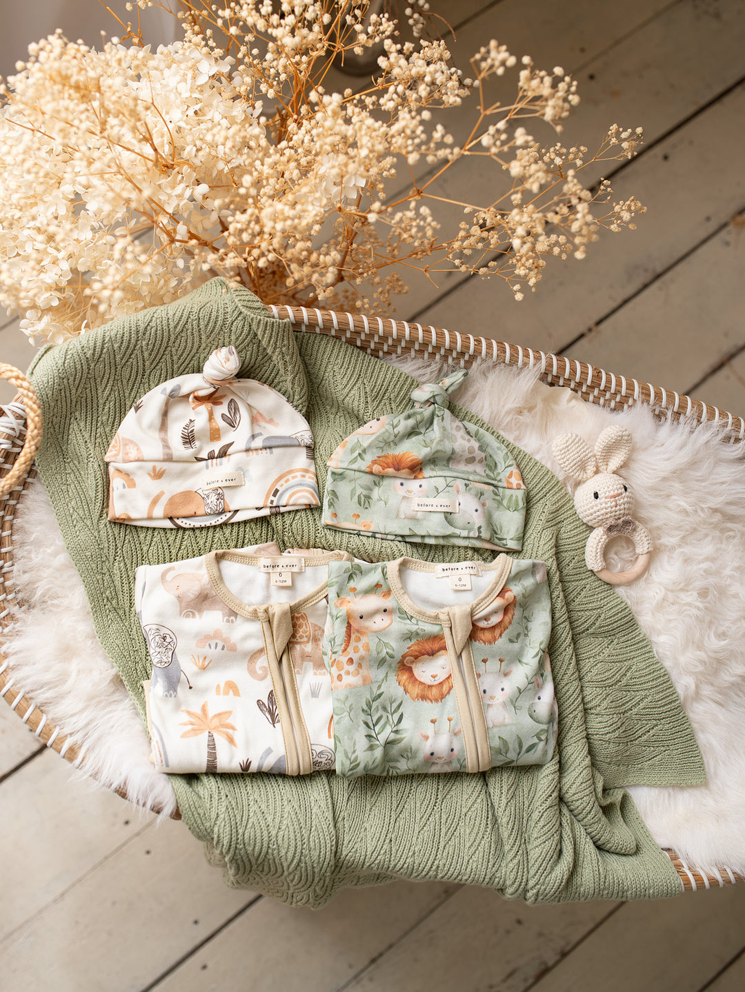 Wild & Free Onesie - Green