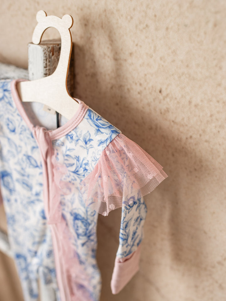 Something Blue Onesie - Toile