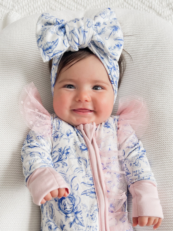 Something Blue Onesie - Toile
