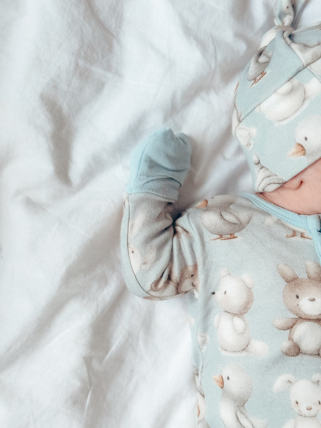 Something Blue Onesie - Winter Lovies