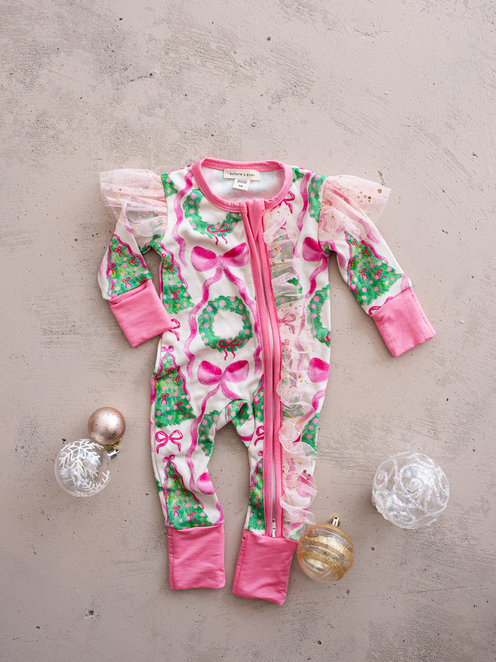 Tis The Season – Wreath Onesie