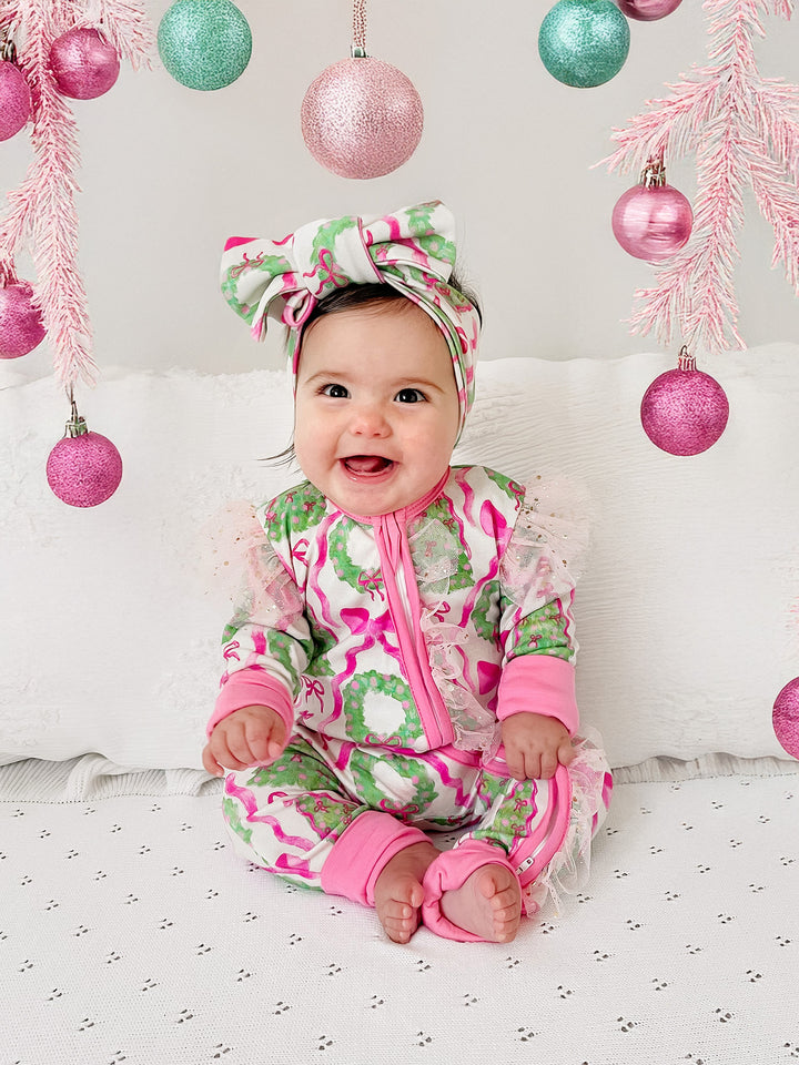 Tis The Season – Wreath Onesie