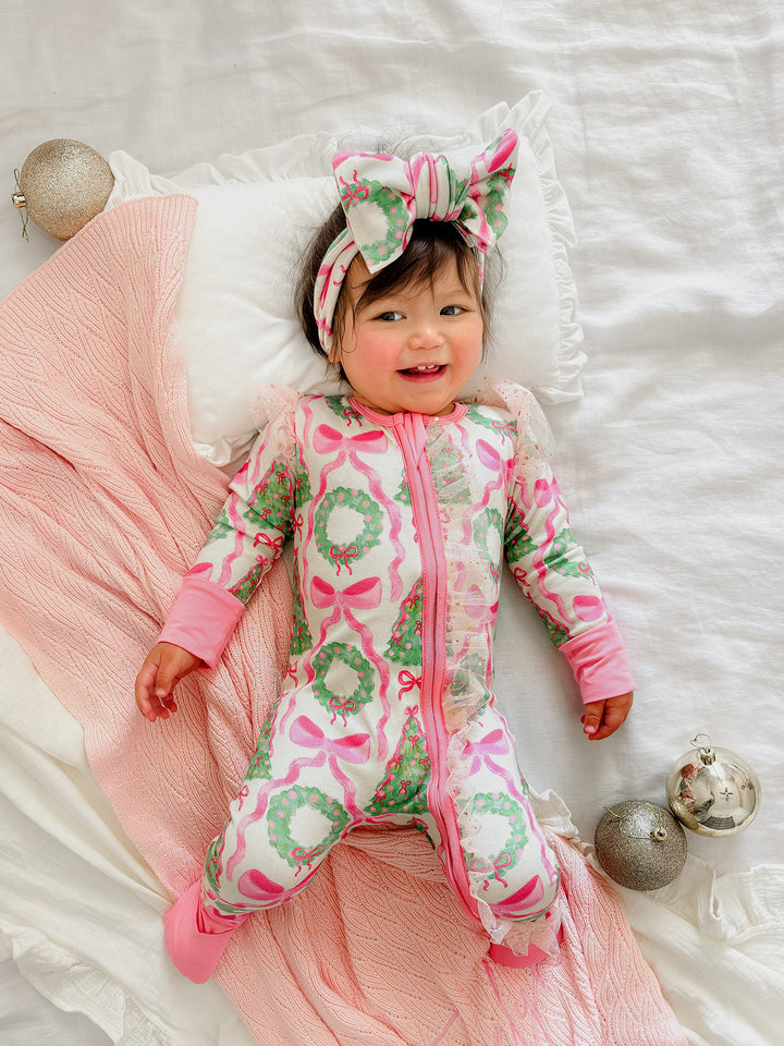 Tis The Season – Wreath Onesie