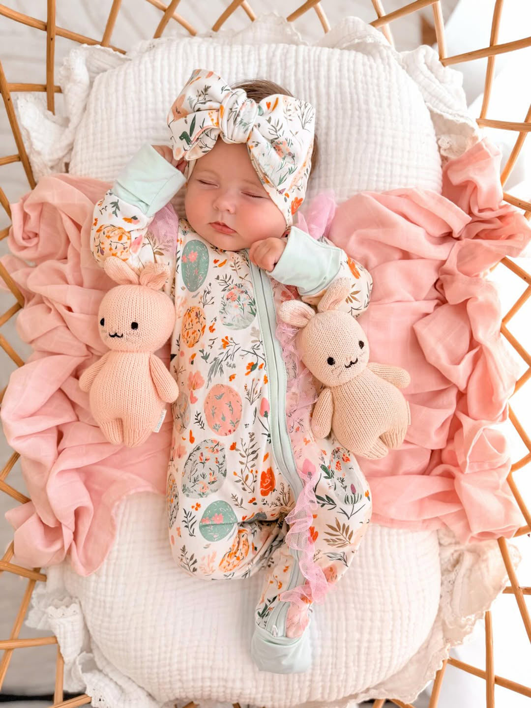 Bunny & Friends Onesie – Easter Eggs