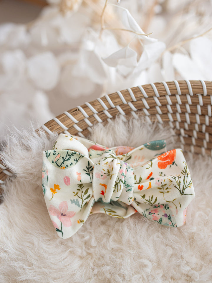 Bunny & Friends - Topknot Headwrap - Easter Eggs