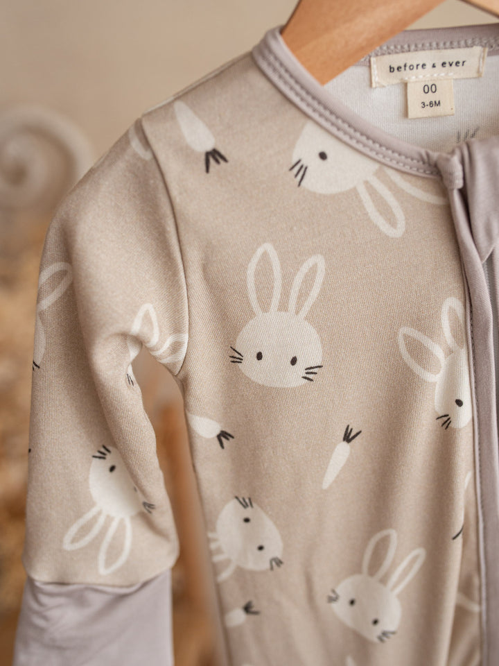Bunny & Friends Onesie – Earthy Bunny