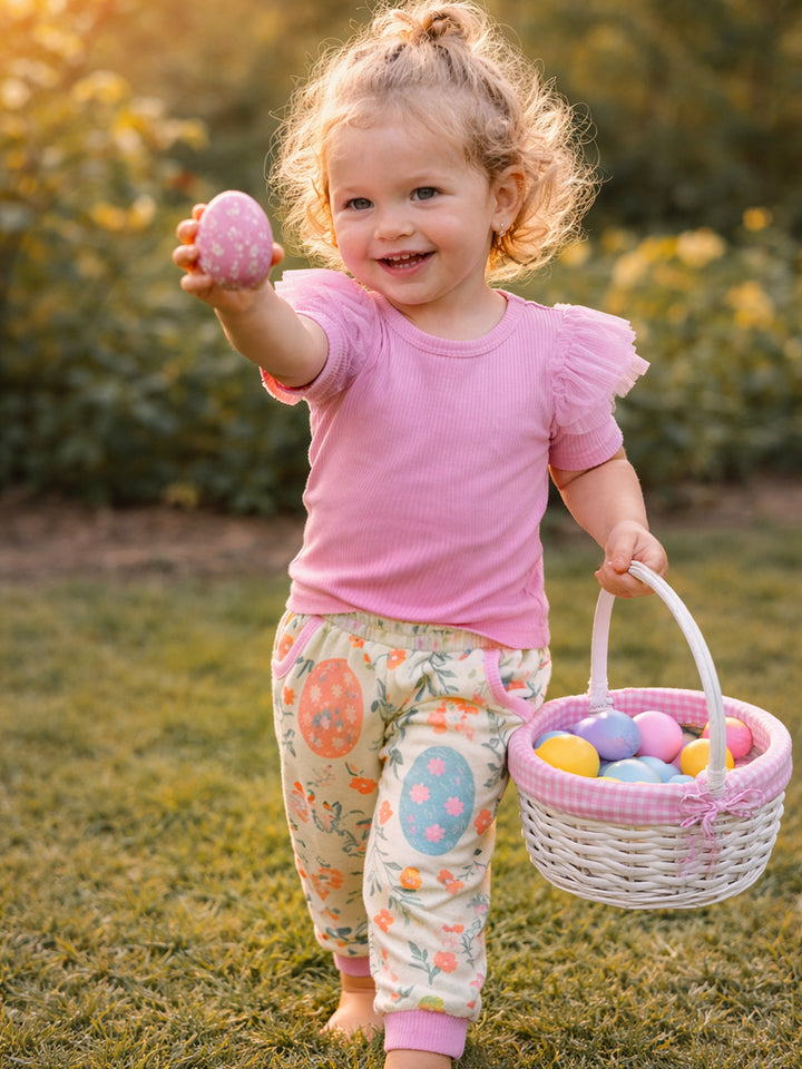 Forever Loved Ribbed Top - Bubblegum