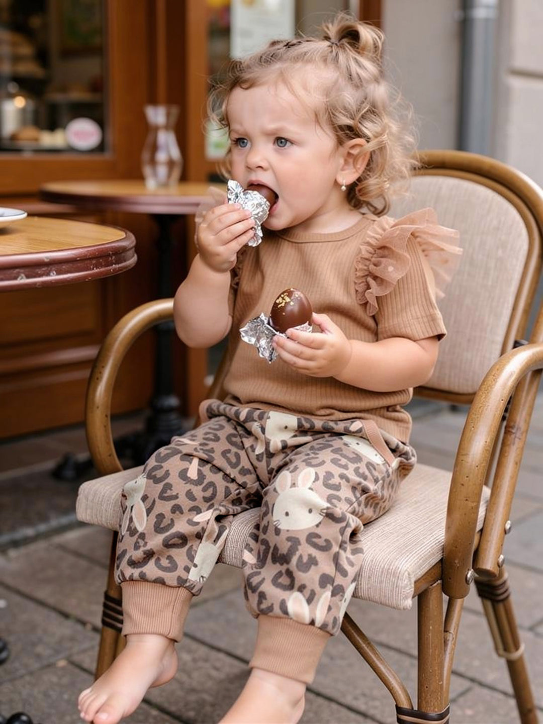 Forever Loved Ribbed Top - Tan