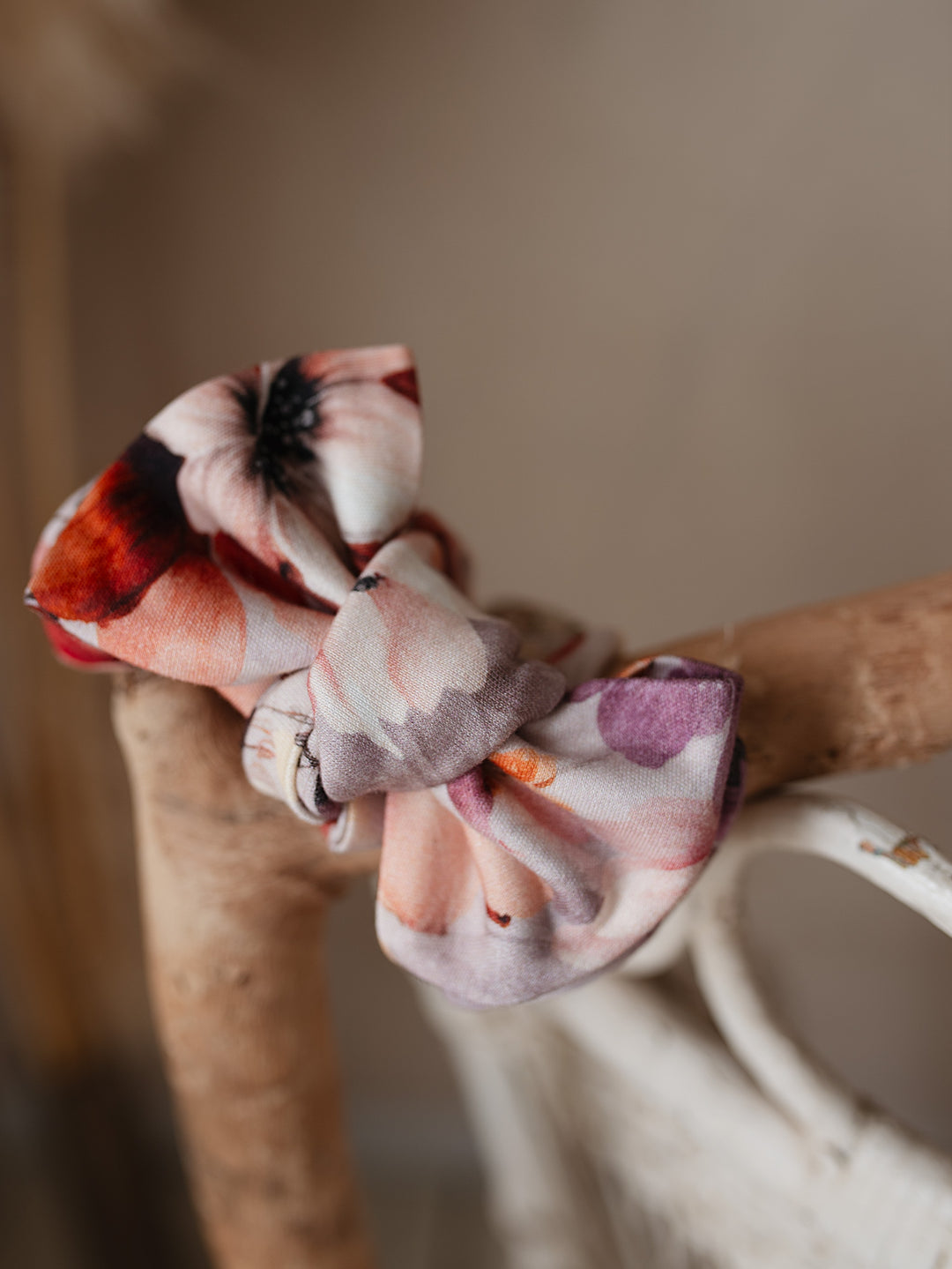 Flower Story - Topknot Headwrap Lilac