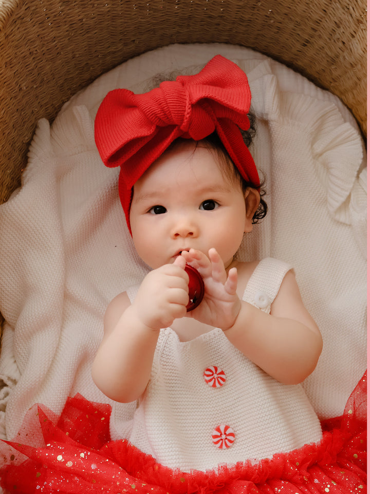 Peppermint Twirl Singlet Romper