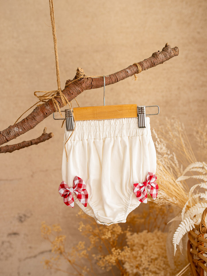 Little Missy Shorts - White