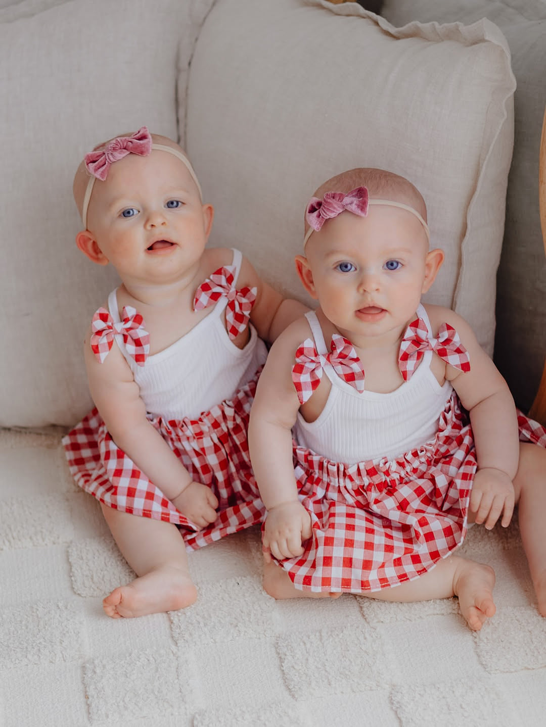 Gingham Giggles Romper