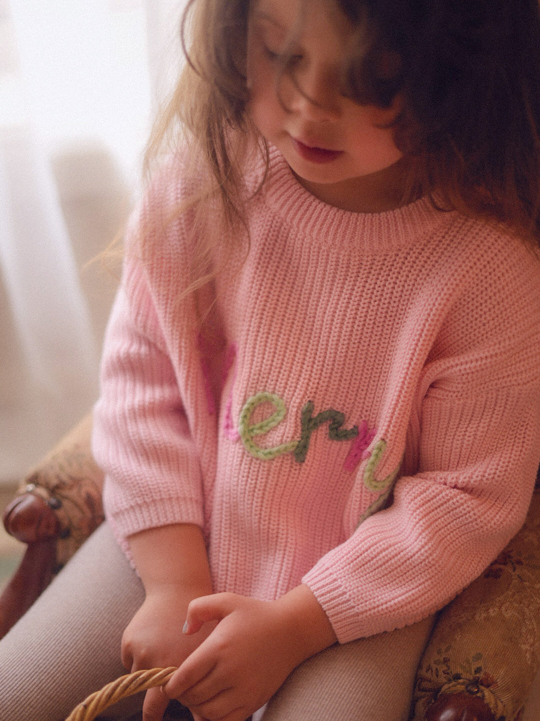 Merry Sweater - Baby Pink