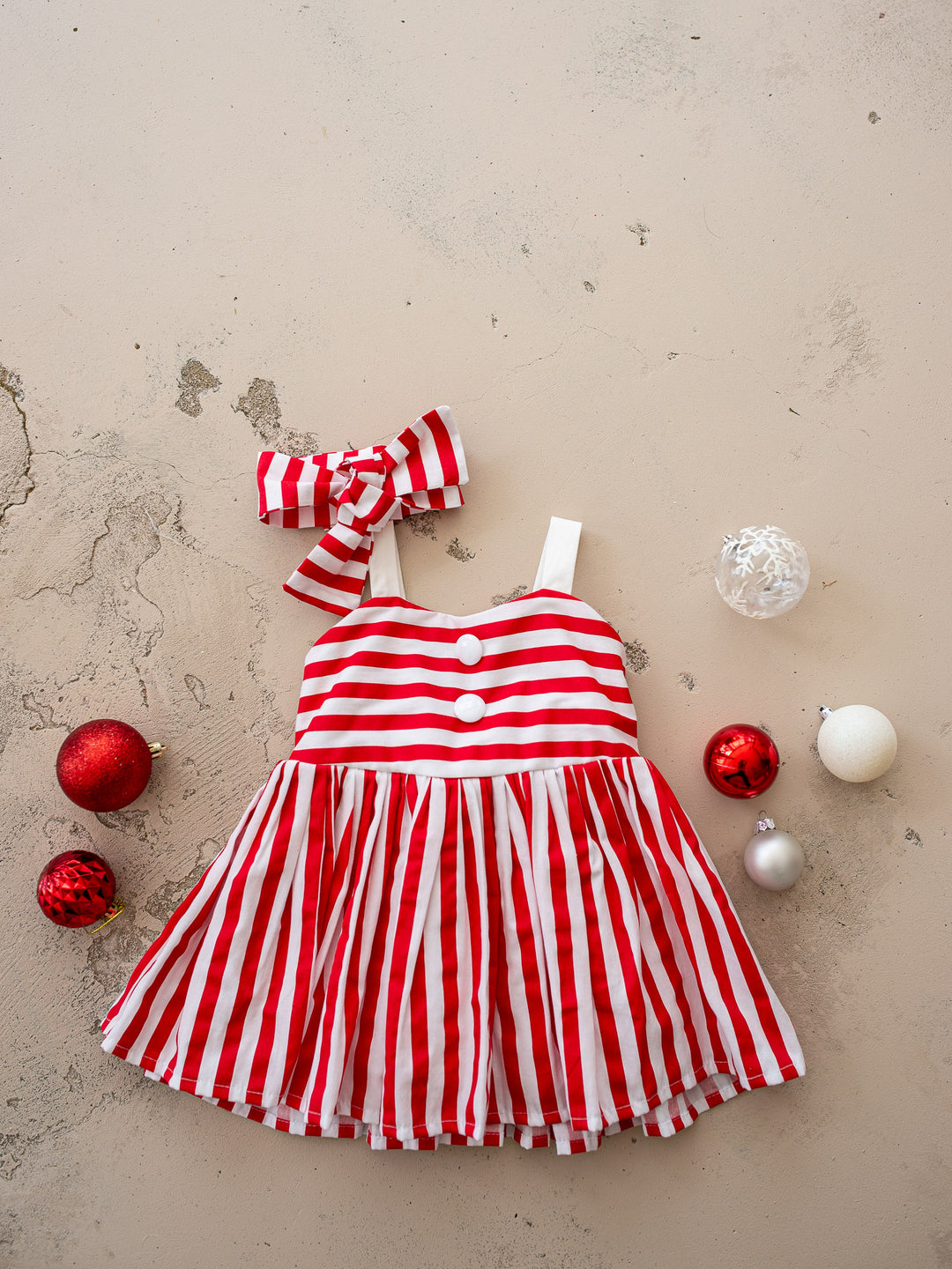 Candy Kisses Headwrap - Red / White