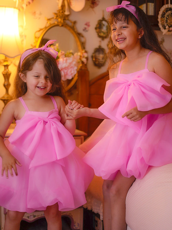 Love In Full Bloom Dress - Hot Pink