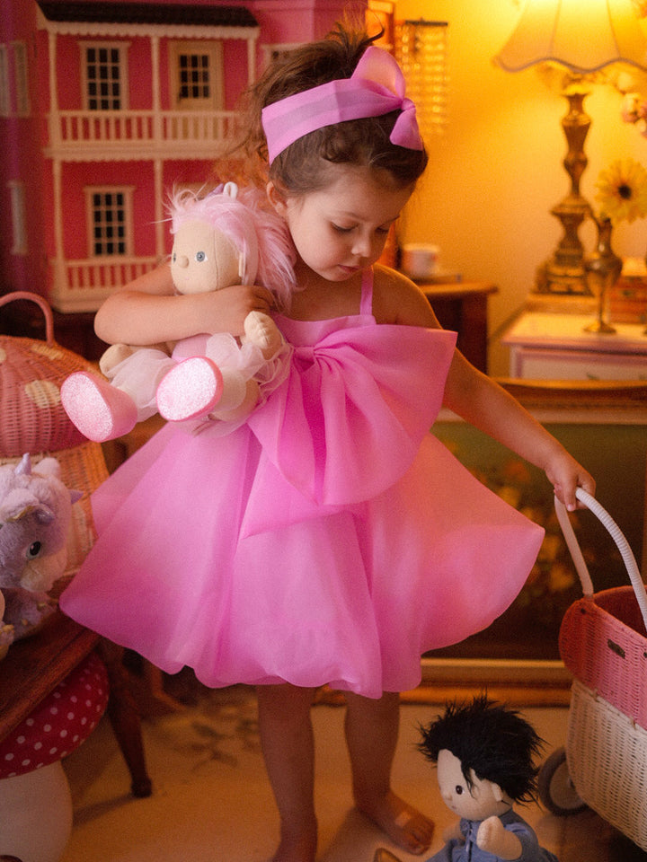 Love In Full Bloom Dress - Hot Pink