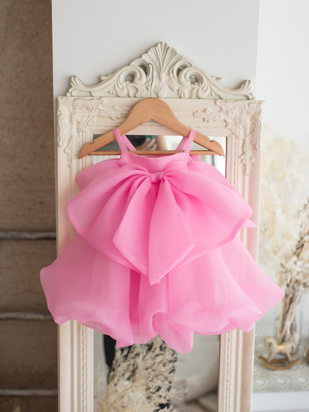 Love In Full Bloom Dress - Hot Pink