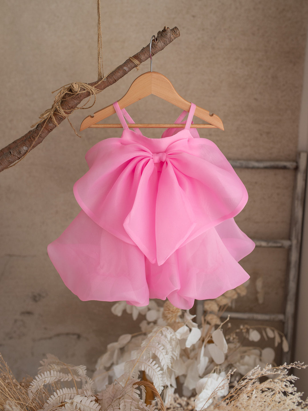 Love In Full Bloom Dress - Hot Pink