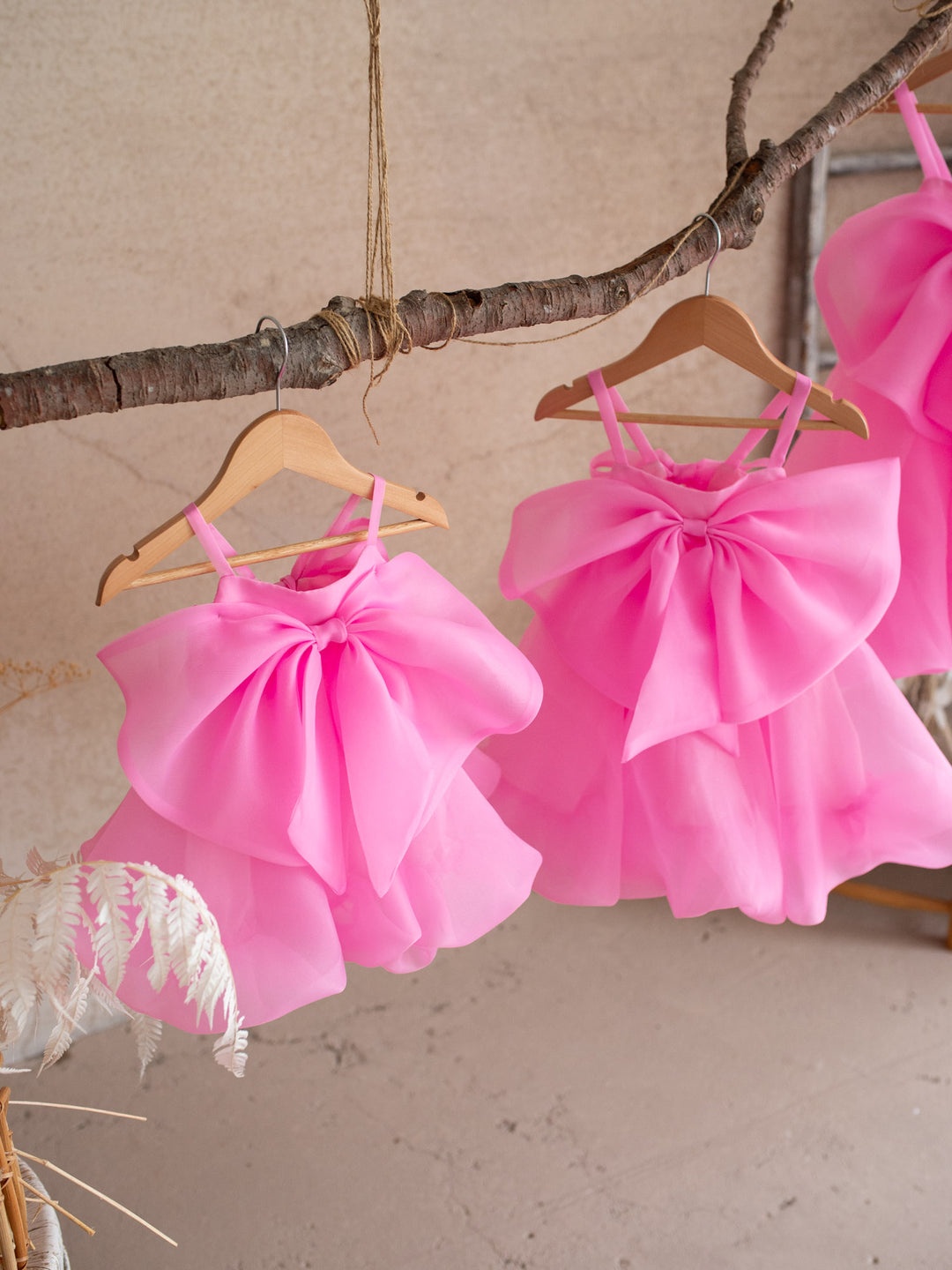 Love In Full Bloom Dress - Hot Pink