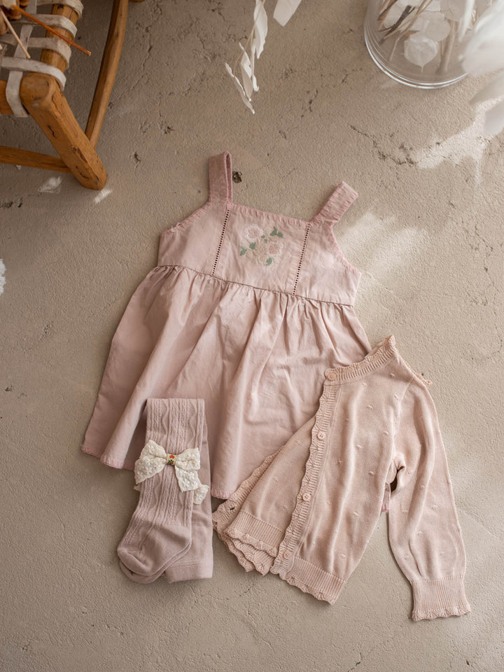 Nora Lune Cardigan – Mauve
