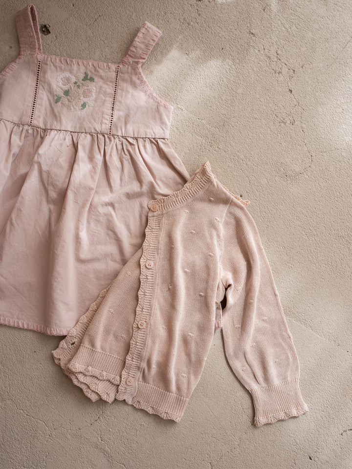 Nora Lune Cardigan – Mauve