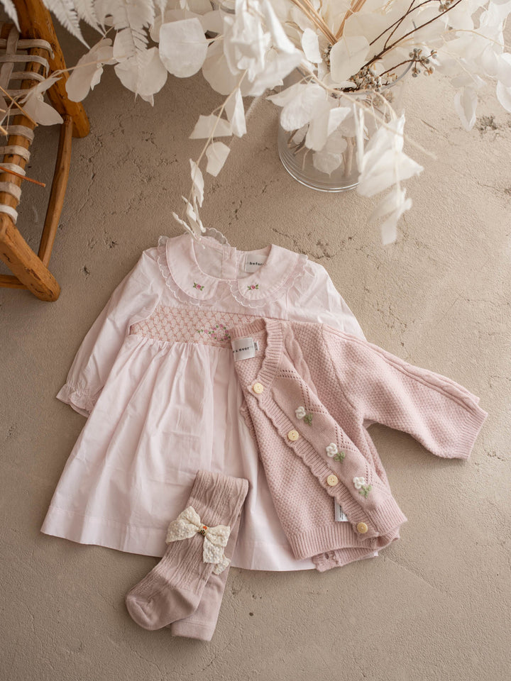 Elowen Mae Cardigan – Dusty Pink