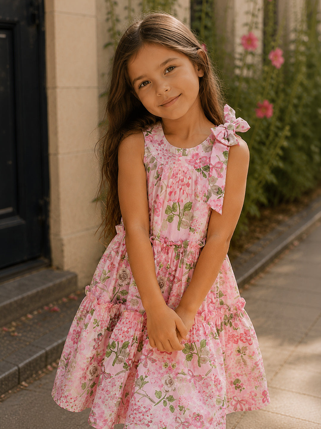 Pink Girl Dress Miss Mira