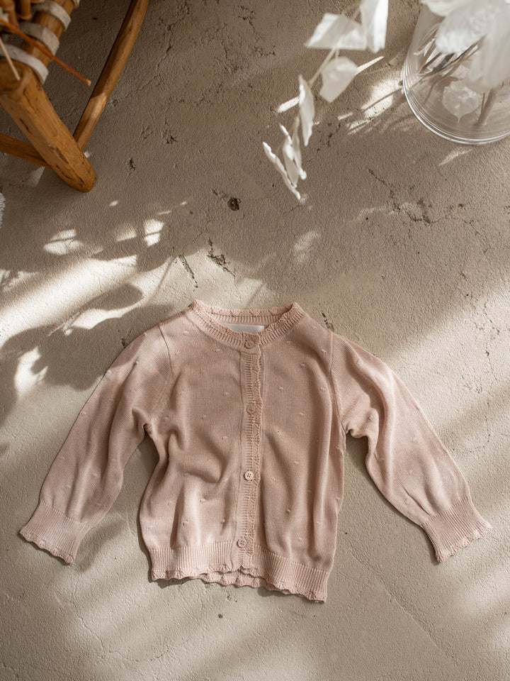 Nora Lune Cardigan – Mauve
