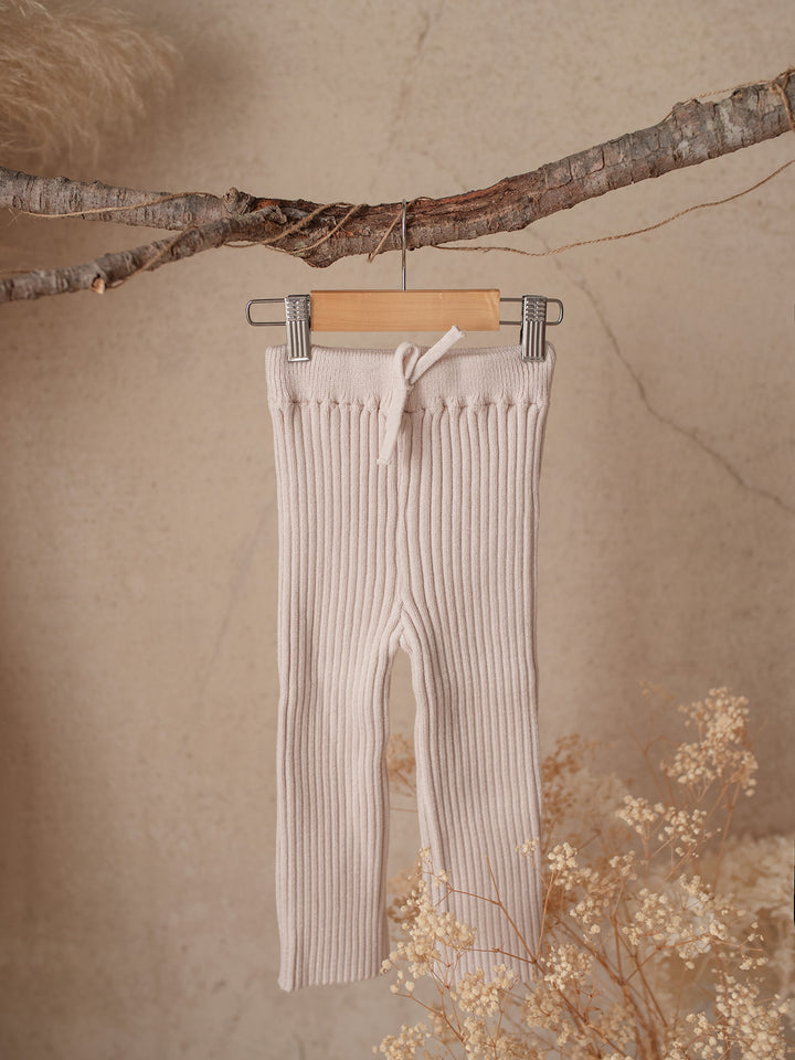 Skye Knitted Pants - Oatmeal