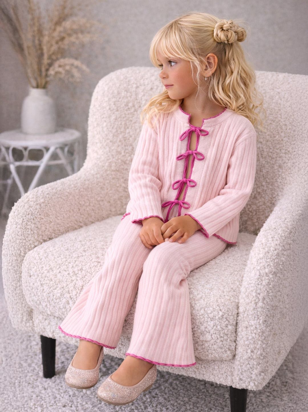 Tied With Love Cardigan & Pants Set