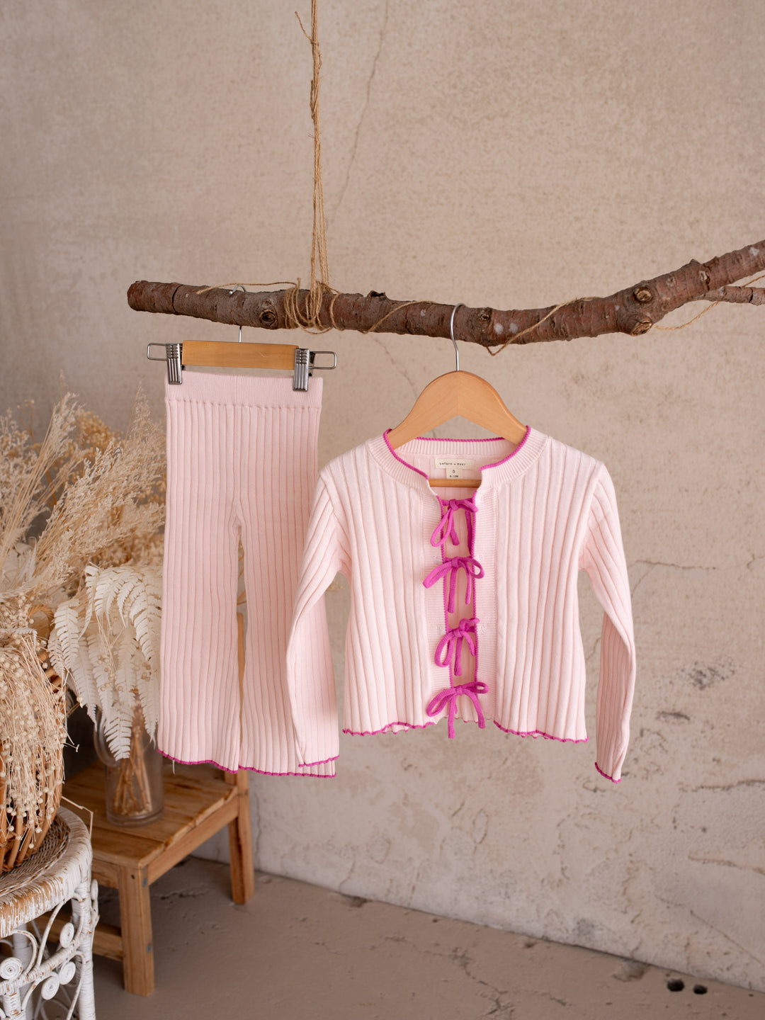 Tied With Love Cardigan & Pants Set