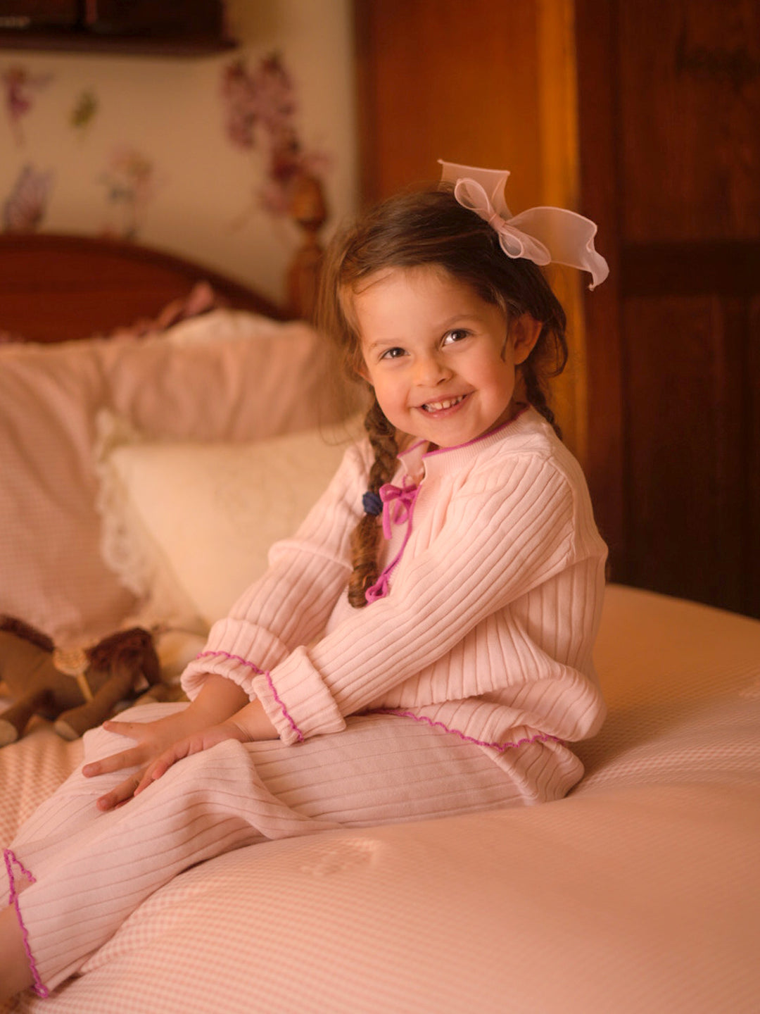 Tied With Love Cardigan & Pants Set