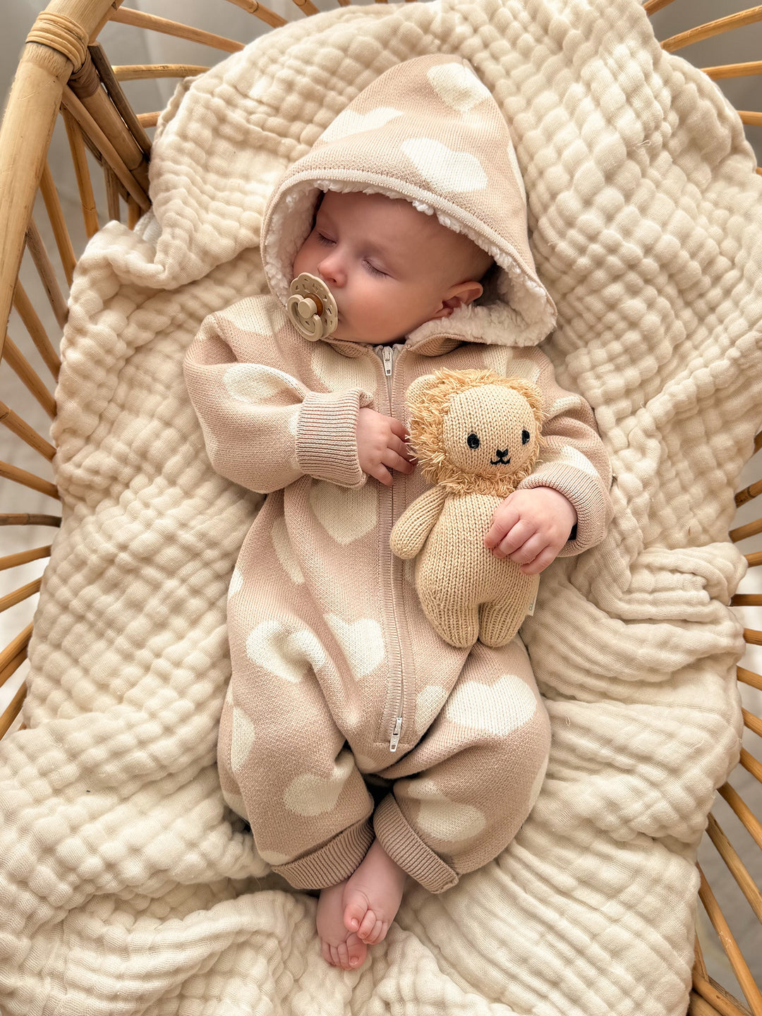 Lovebug Winter Jumpsuit - Beige