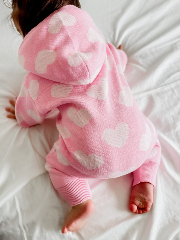 Lovebug Winter Jumpsuit - Pink