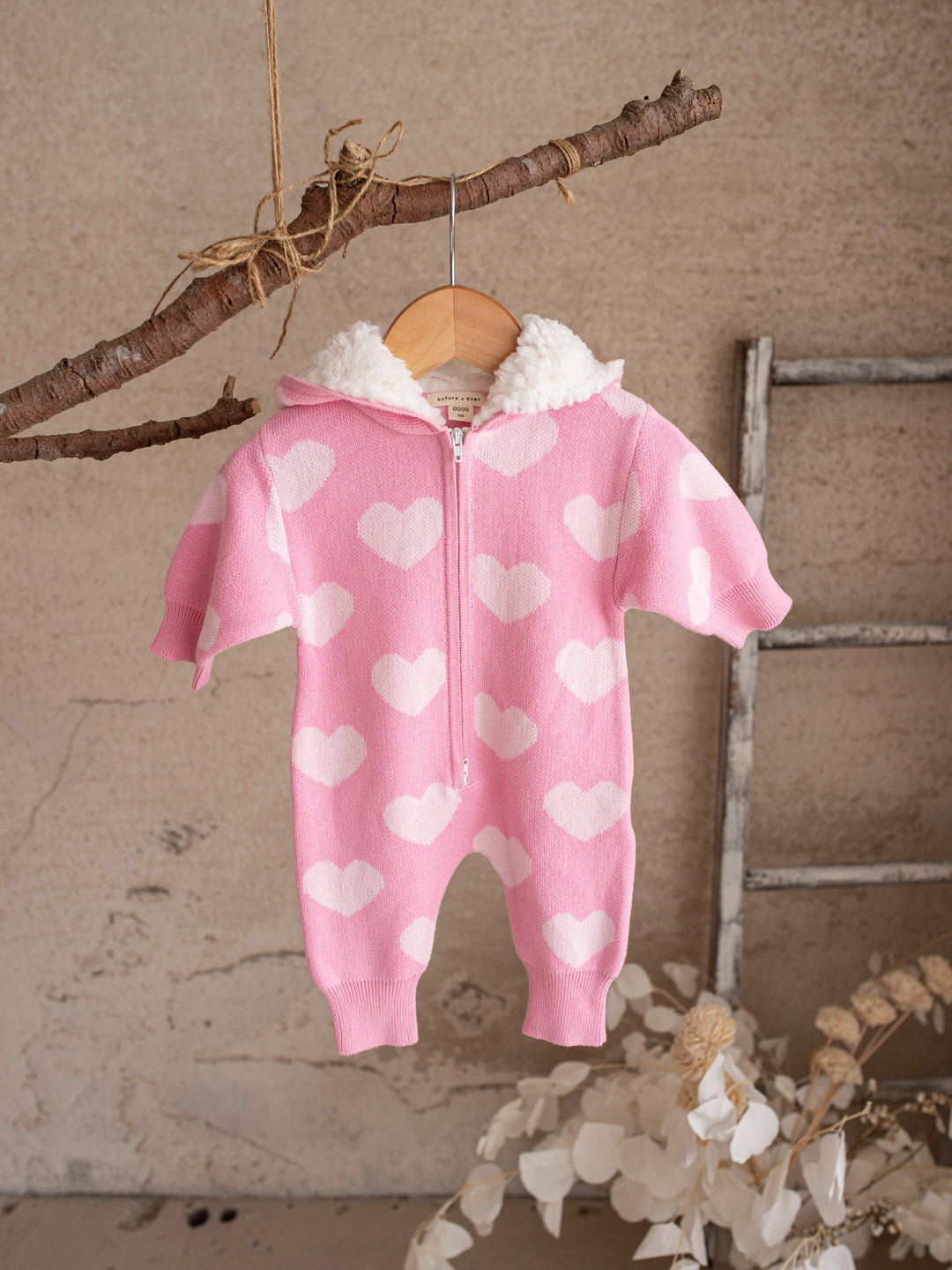 Lovebug Winter Jumpsuit - Pink