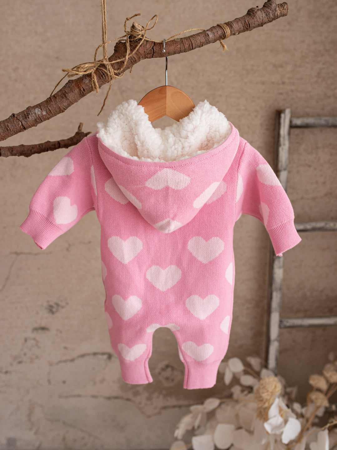 Lovebug Winter Jumpsuit - Pink