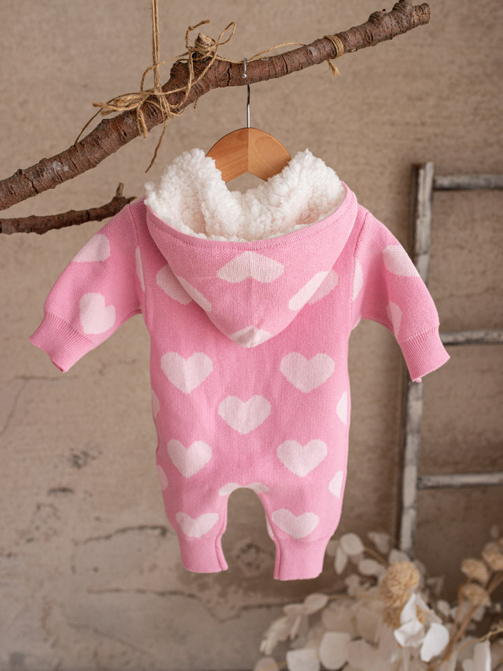 Lovebug Winter Jumpsuit - Pink