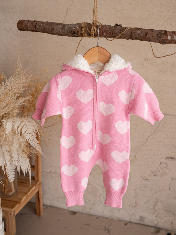 Lovebug Winter Jumpsuit - Pink