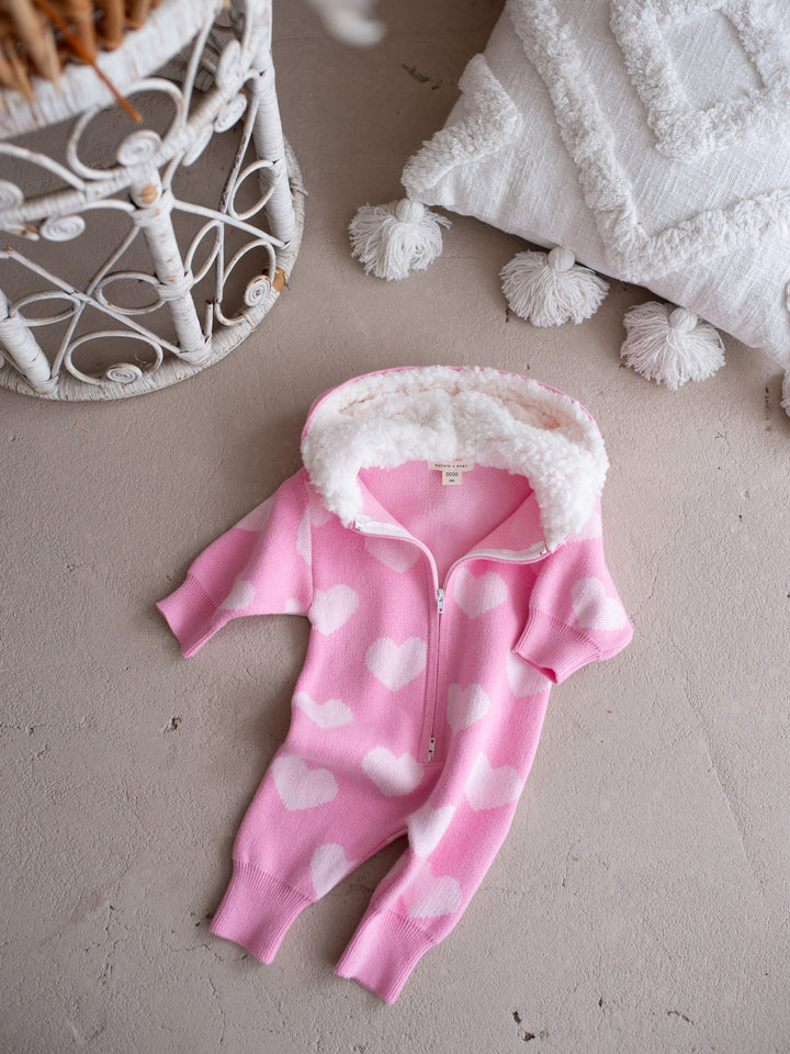 Lovebug Winter Jumpsuit - Pink