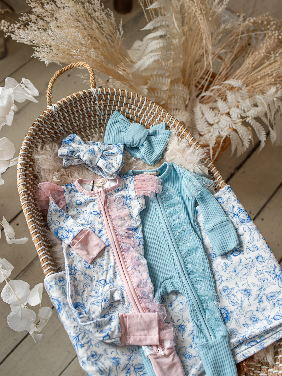 Forever Loved Onesie - Sky Blue For Girls