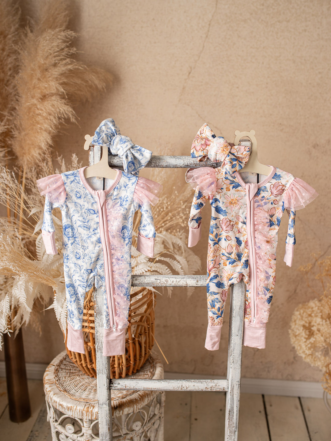 Something Blue Onesie - Toile