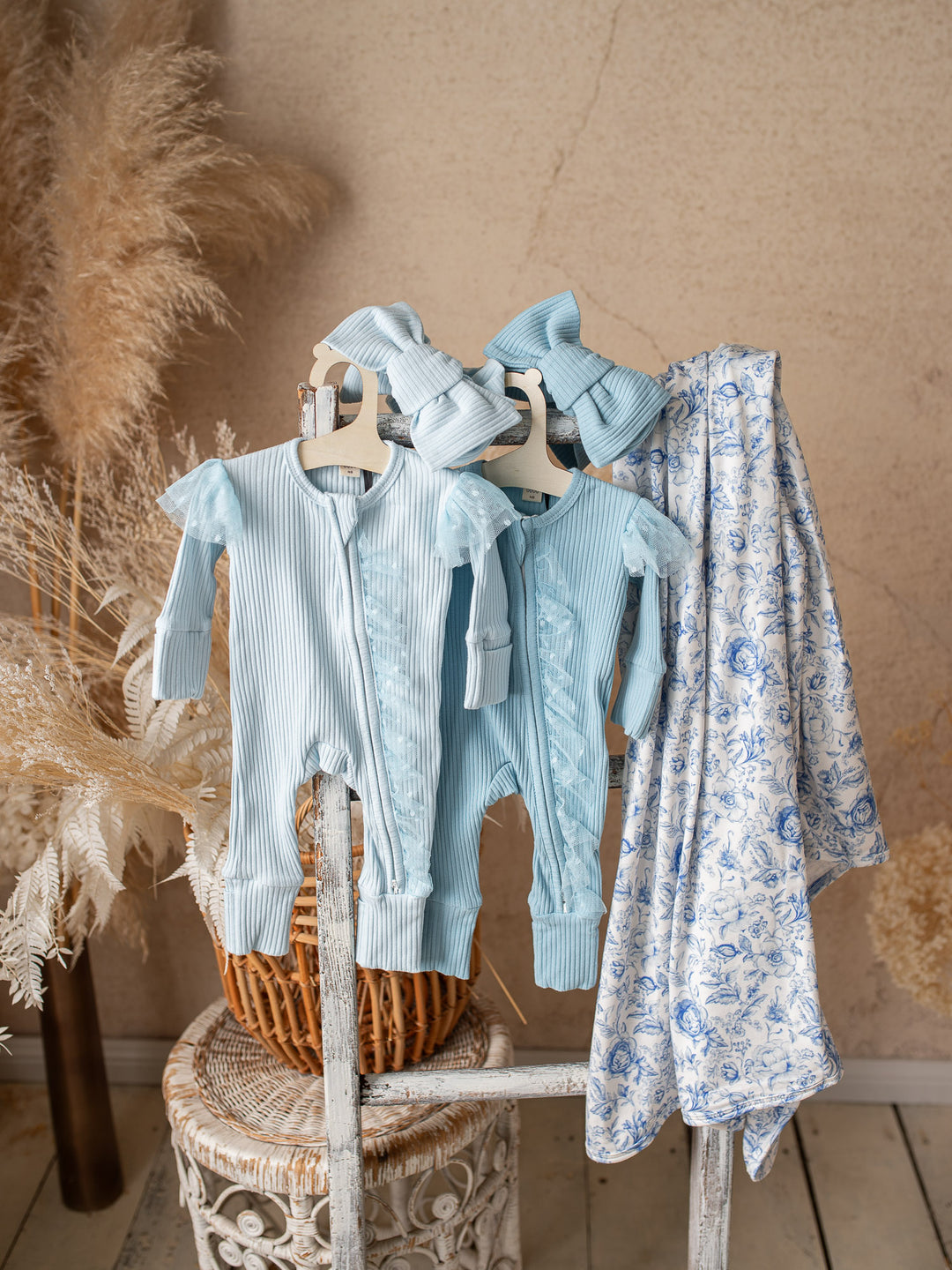 Forever Loved Onesie - Sky Blue For Girls