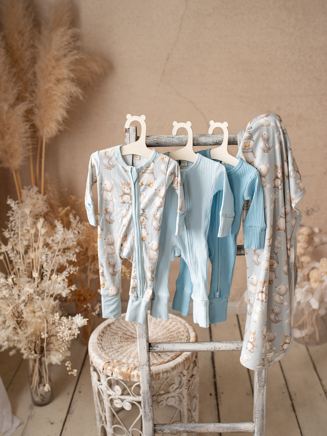 Something Blue Onesie - Winter Lovies
