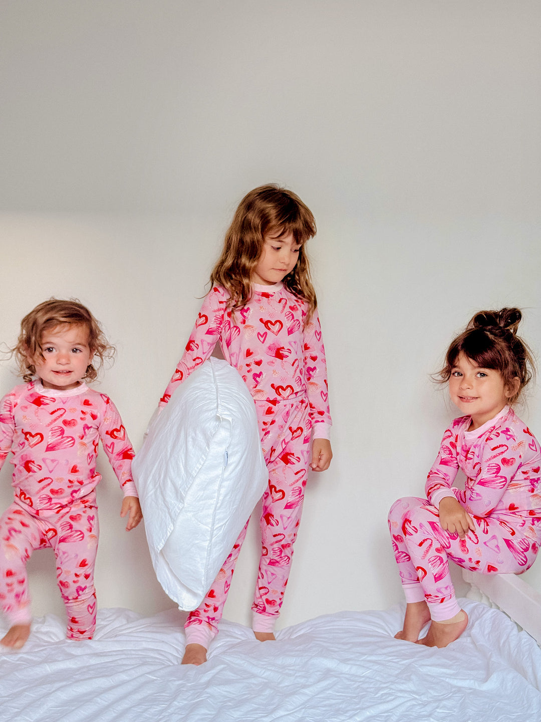 Oh My Heart Pyjama Set - Pink