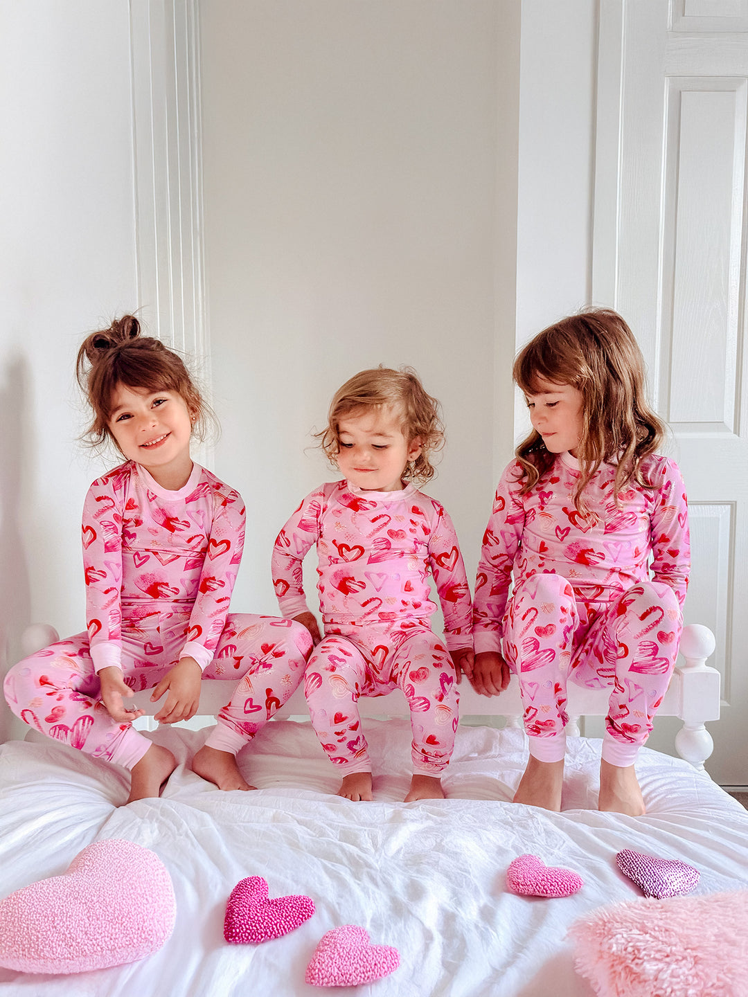 Oh My Heart Pyjama Set - Pink